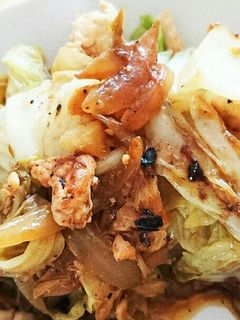 鶏肉とキャベツの味噌炒め-レシピのメイン写真