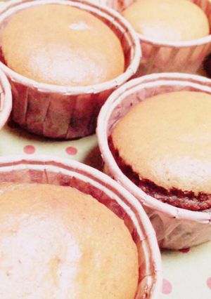 ココアカップケーキ-レシピのメイン写真