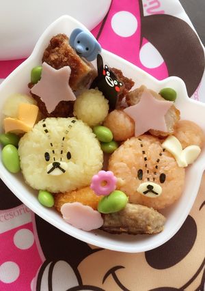 ルルロロ。キャラ弁♡-レシピのメイン写真