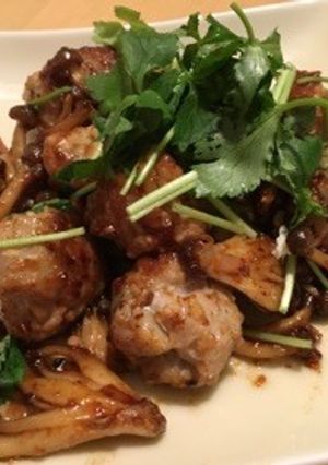 レンコン肉団子の甘酢あん-レシピのメイン写真