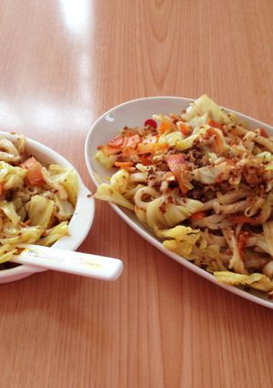 【簡単!幼児食】残り物焼うどん♡-レシピのメイン写真