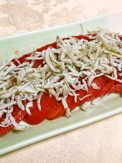 簡単!トマトとしらすのサラダ☆-レシピのメイン写真