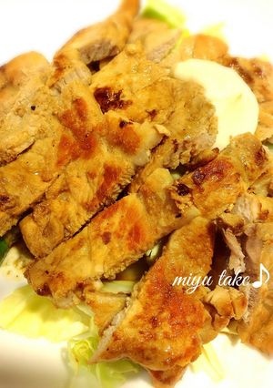 豚肉の和風ソテー ♪マヨ添え-レシピのメイン写真