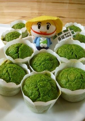 愛彩菜たっぷりマフィン！LOVE草津-レシピのメイン写真