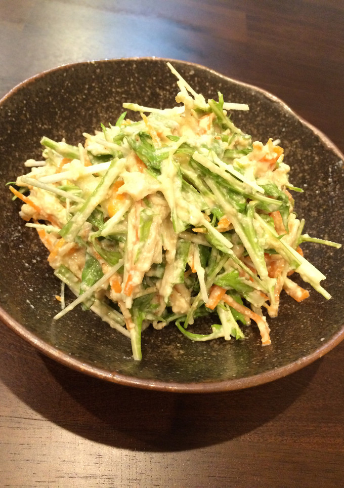 水菜の白和え-レシピのメイン写真
