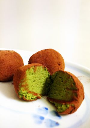 ほろウマ✨抹茶プロテイントリュフ-レシピのメイン写真