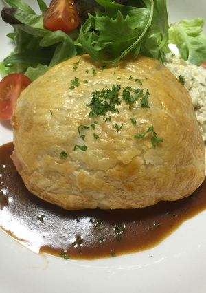 鳥と野菜のパイ包み焼き-レシピのメイン写真