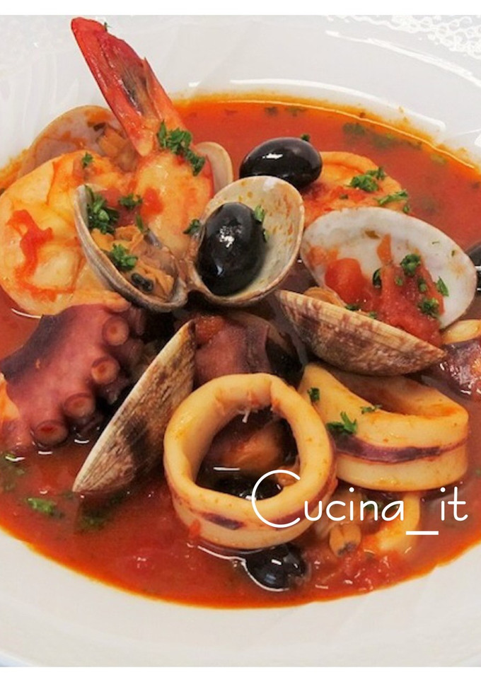 魚介のトマト煮込み-レシピのメイン写真
