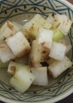 大根の梅和え-レシピのメイン写真
