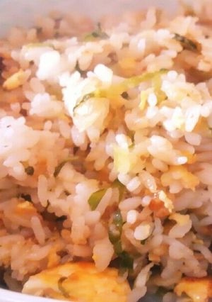 青菜の漬物チャーハン-レシピのメイン写真