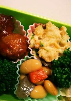 お弁当にぴったり！ 時短 カレーポテサラ-レシピのメイン写真