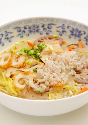 そば米ラーメン-レシピのメイン写真