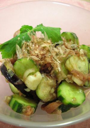 夏野菜で箸休め◆ノンオイル梅味であっさり-レシピのメイン写真