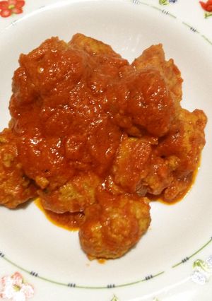 イタリア発簡単トマトソースのポルペッテ♬-レシピのメイン写真