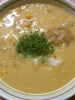 簡単ランチ♪コラーゲン入りのコーンスープ-レシピのメイン写真