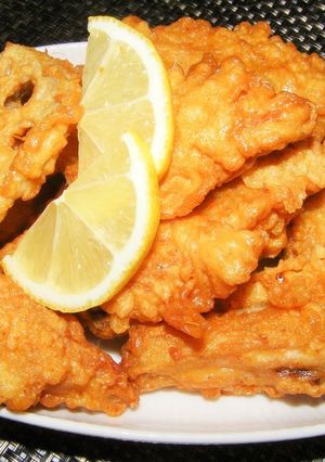 手羽中とレンコンの中華風唐揚げ-レシピのメイン写真