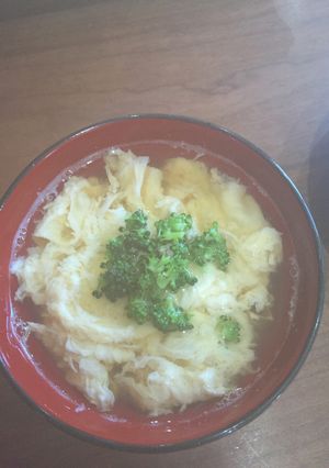 片栗粉でフワフワ卵汁-レシピのメイン写真