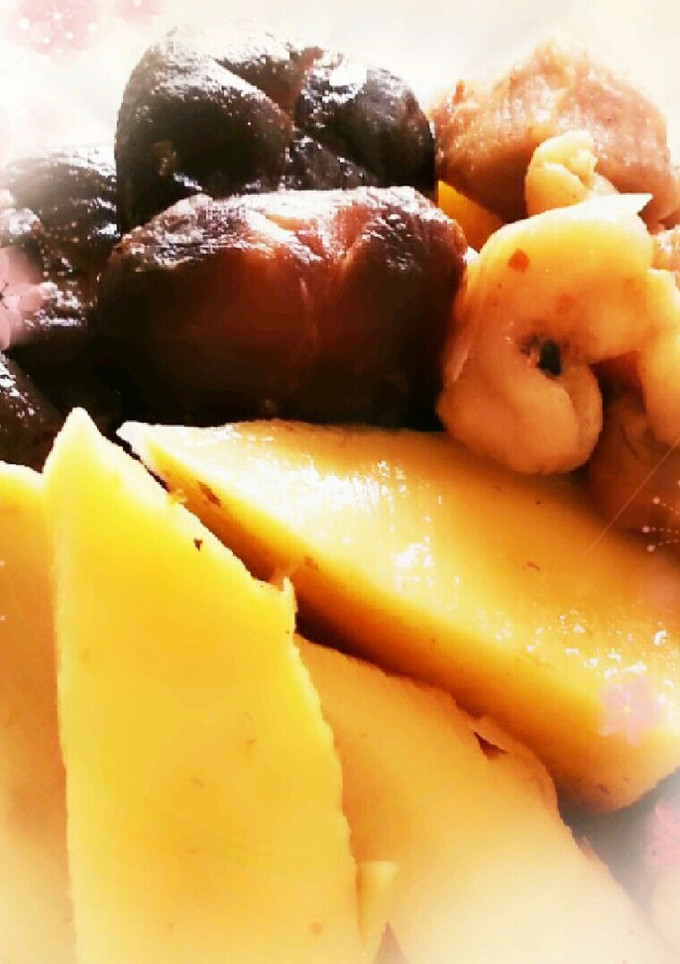 竹の子と鶏肉の煮物-レシピのメイン写真