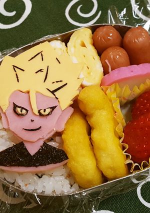 キャラ弁　年少さんのお弁当29-レシピのメイン写真