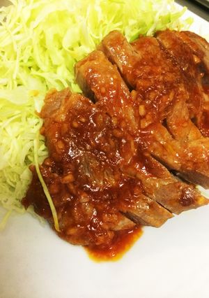 酢生姜で、ケチャップポークソテー-レシピのメイン写真