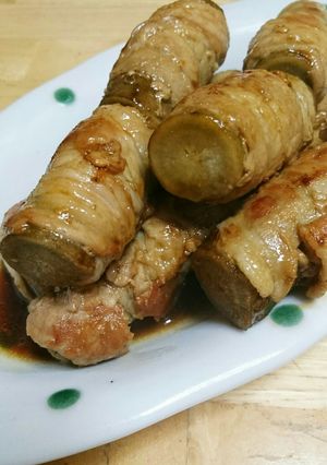 ゴボウが大好きになる肉巻き-レシピのメイン写真