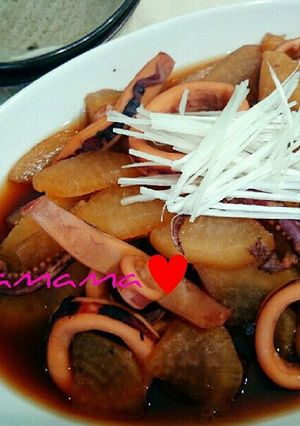 簡単♥美味しい‼いか大根-レシピのメイン写真