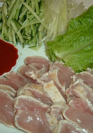マグロの韓国風たたき-レシピのメイン写真
