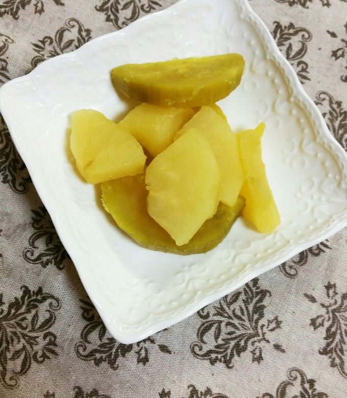 さつまいもとりんごの重ね煮-レシピのメイン写真