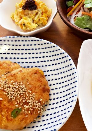 すき焼きのタレ☆鶏つくねバーグ-レシピのメイン写真