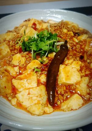 四川風激辛麻婆豆腐-レシピのメイン写真