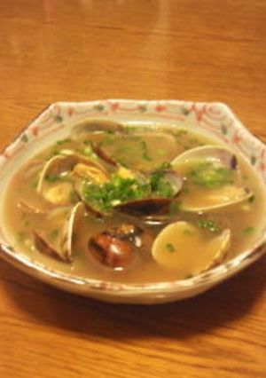アサリの酒蒸し風スープ-レシピのメイン写真