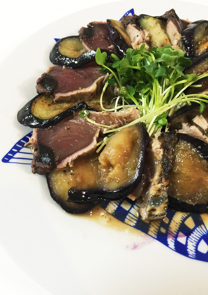 鰹と茄子の挟み和え-レシピのメイン写真
