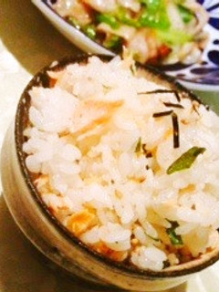 鮭しそゴマの美味しい混ぜ込みごはん★-レシピのメイン写真