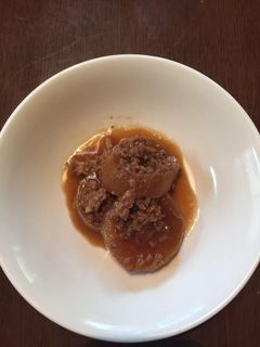 ひき肉と大根の煮物-レシピのメイン写真