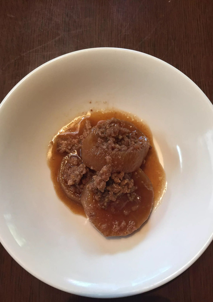 ひき肉と大根の煮物-レシピのメイン写真