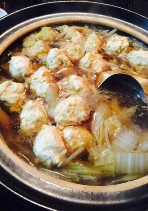 超簡単！超節約！鶏だんご鍋-レシピのメイン写真