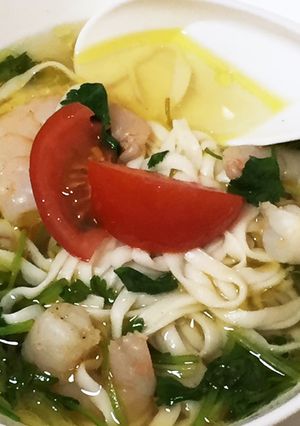 糖質ゼロ麺で超簡単!ヘルシー♡本格フォー-レシピのメイン写真