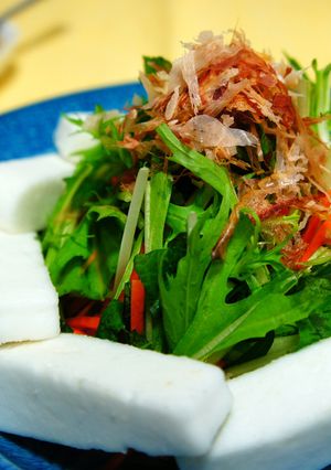 ☆和風サラダ☆七味マヨネーズソース添え-レシピのメイン写真