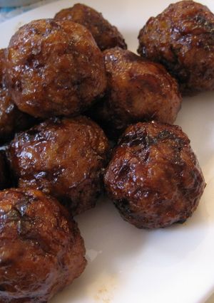 食べすぎ注意☆中華風肉団子-レシピのメイン写真