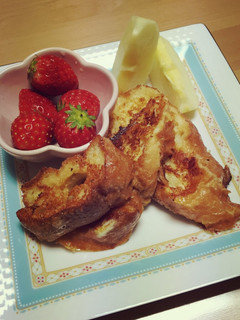 ♡パパッとフレンチトースト♡-レシピのメイン写真