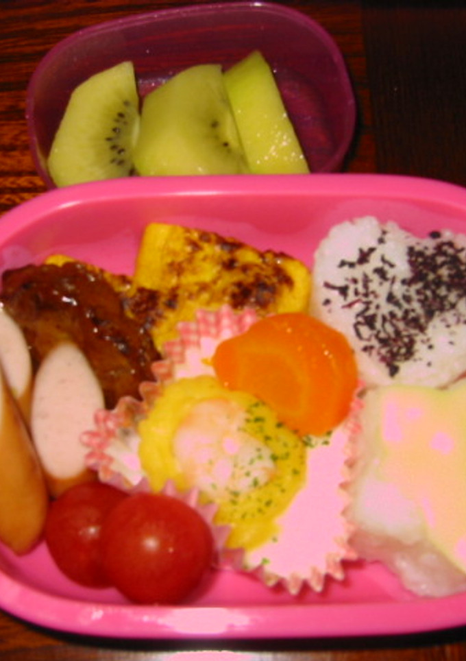 幼稚園弁当１-レシピのメイン写真