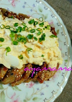薄切り豚ロース肉と蓮根のてりたま♥簡単✴-レシピのメイン写真