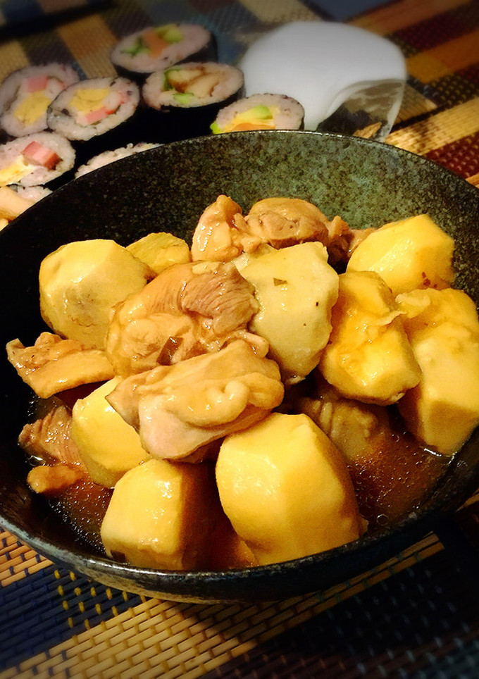 里芋と鶏もも肉のほっこり治部煮風-レシピのメイン写真