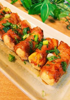 節約！簡単！豚肉のふわふわ豆腐巻き♪-レシピのメイン写真