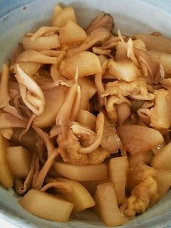 フライパンで時短♪大根と舞茸の炒め煮-レシピのメイン写真