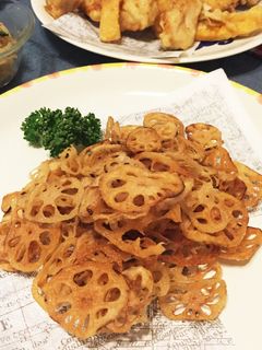 給食の味レンコンチップス-レシピのメイン写真