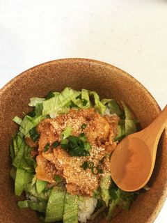 ♪豚肉のピリ辛丼♪-レシピのメイン写真