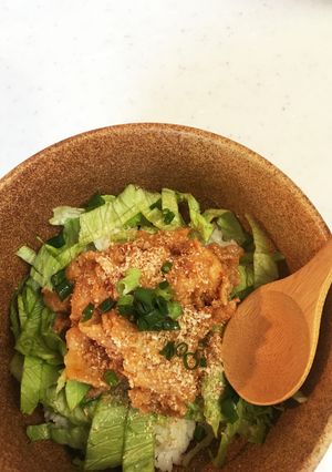 ♪豚肉のピリ辛丼♪-レシピのメイン写真