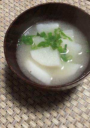 山芋のお味噌汁-レシピのメイン写真