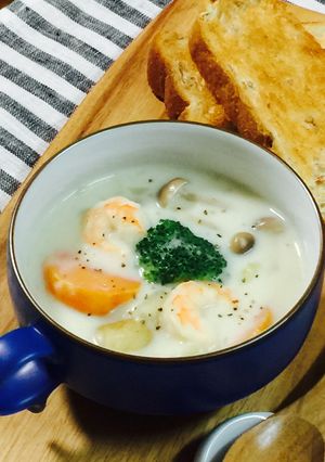 野菜ごろごろミルクシチュー-レシピのメイン写真